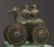 Ancient greek clay horse - greek toys - greek clay horses - αρχαίο πήλινο αλογάκι