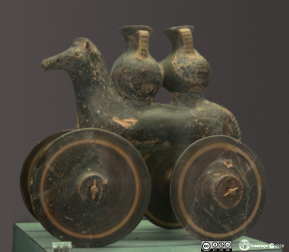 Ancient greek clay horse - greek toys - greek clay horses - αρχαίο πήλινο αλογάκι