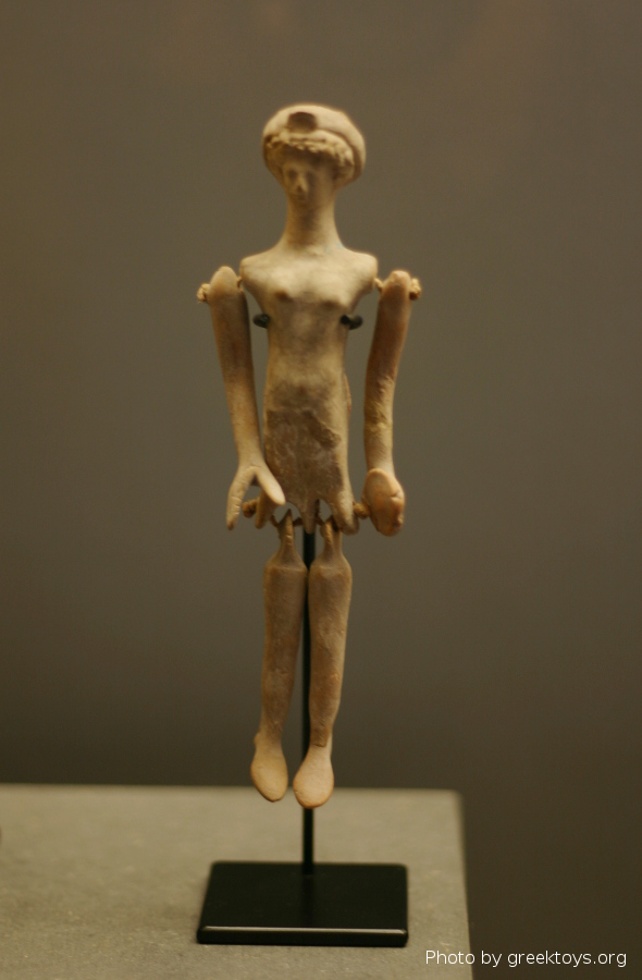 Ancient doll (plangon), hellenistic period, IV-III BC,